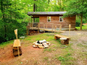 Lil' Log at Hearthstone Cabins and Camping - Pet Friendly